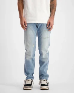 verwoest denim | blauw