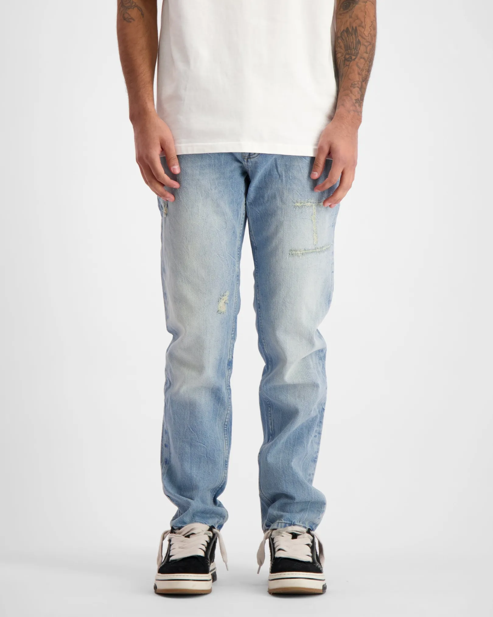 verwoest denim | blauw